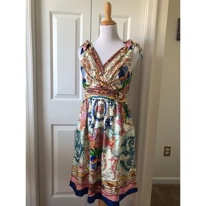 NWOT Anthropologie Tied Acionna Dress